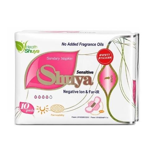 Zdjęcie produktu - Shuya Health Sensitive Podpaski dzienne, 10 szt.