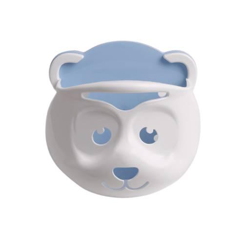 Zdjęcie produktu - Maltex Organizer na zabawki Panda biały/niebieski