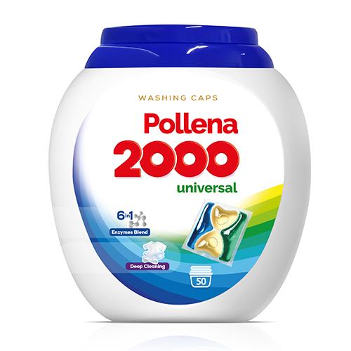 Zdjęcie produktu - Pollena 2000 Kapsułki do prania Uniwersalne, 50 szt.
