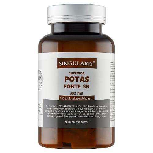 Zdjęcie produktu - SINGULARIS Superior Potas Forte SR, 120tabl.