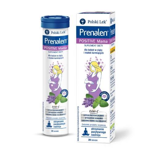 Zdjęcie produktu - PRENALEN Positive Mama, 20 tabl. musujących