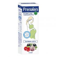 Zdjęcie produktu - PRENALEN Syrop bez cukr&oacute;w - suplement diety dla kobiet w ciąży, 115ml.