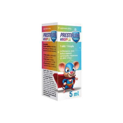 Zdjęcie produktu - Prestiflor Premium krople, 5 ml - probiotyk dla dzieci