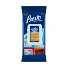 Zdjęcie produktu - Presto Nawilżane ściereczki Uniwersalne, 120 szt.