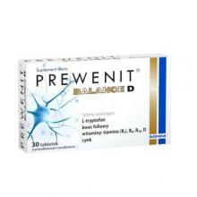 Zdjęcie produktu - PREWENIT Balance D, 30 tabl. - suplement diety z witaminą D i wapniem