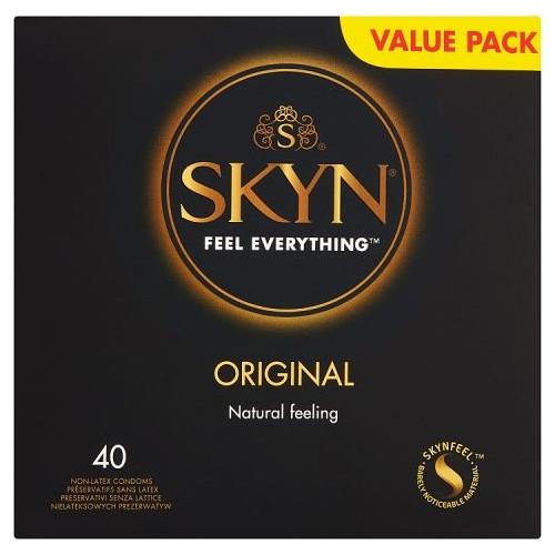 Zdjęcie produktu - UNIMIL SKYN ORIGINAL Prezerwatywy, 40 szt.