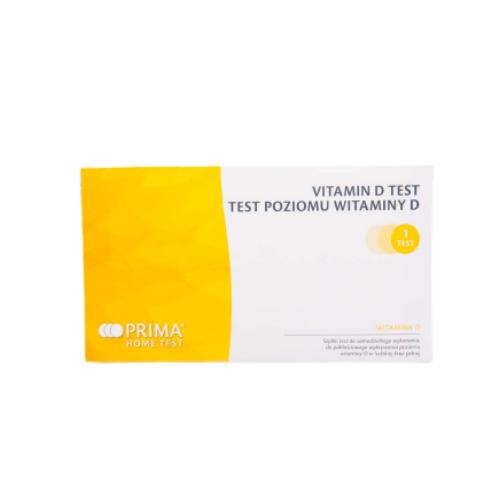 PRIMA LAB VITAMIN D Test poziomu witaminy D we krwi, 1szt