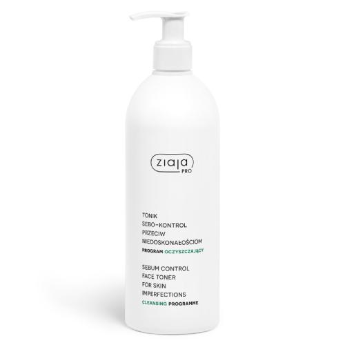 Zdjęcie produktu - Ziaja Pro Tonik sebo-kontrol przeciw niedoskonałościom, 500 ml