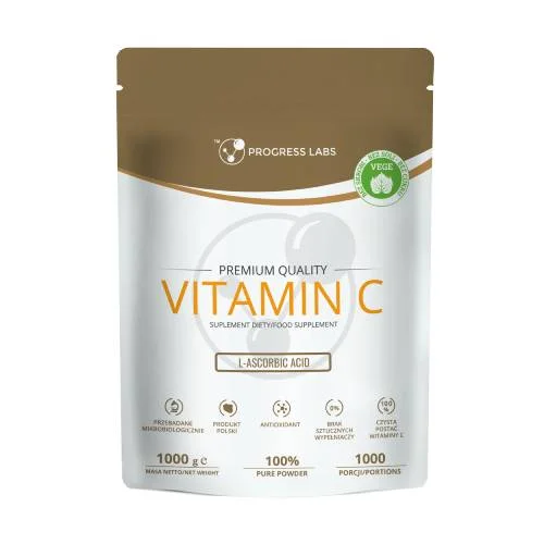 Zdjęcie produktu - Progress Labs Witamina C 1000 mg, 1000 g