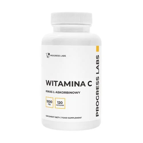 Zdjęcie produktu - Progress Labs Witamina C 1000 mg, 120 kaps.