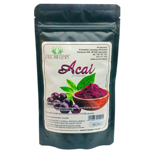 Zdjęcie produktu - Proherbis Acai proszek, 100 g