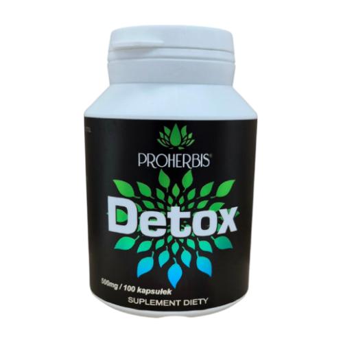Zdjęcie produktu - Proherbis Detox, 100 kaps.
