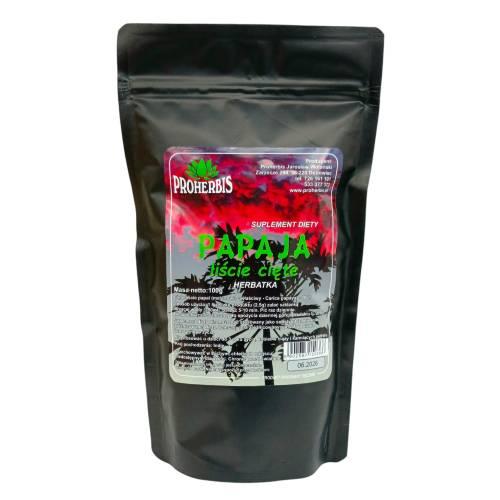 Zdjęcie produktu - PROHERBIS Papaja Liście Cięte, 100 g