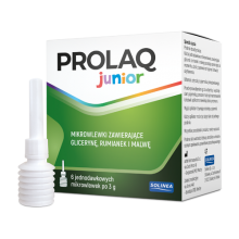 Zdjęcie produktu - Prolaq Junior mikrowlewki doodbytnicze, 6 szt. x 3 g