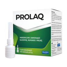 Zdjęcie produktu - Prolaq mikrowlewki doodbytnicze, 6 szt. x 9 g