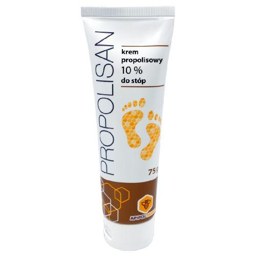 Zdjęcie produktu - PROPOLISAN krem propolisowy 10% do st&oacute;p, 75g