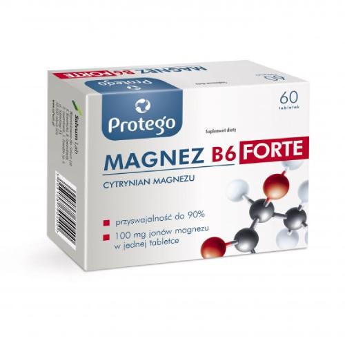 Zdjęcie produktu - Protego Magnez B6 Forte, 60tabl.