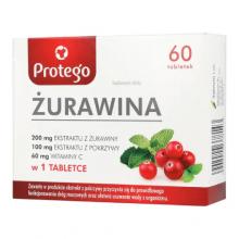 Zdjęcie produktu - Protego Żurawina - 60 tabletek