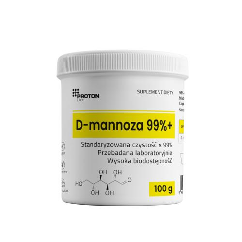 Zdjęcie produktu - Proton Labs D-Mannoza 99%, 100 g