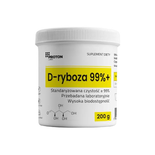 Zdjęcie produktu - Proton Labs D-ryboza 99%+, 200 g