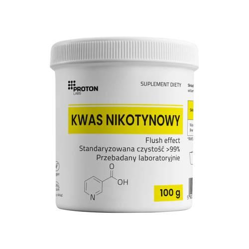 Zdjęcie produktu - Proton Labs Kwas Nikotynowy, 100 g 