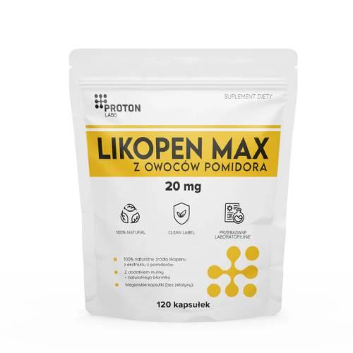 Zdjęcie produktu - Proton Labs Likopen MAX 20 mg, 120 kaps.