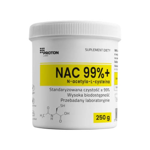 Zdjęcie produktu - Proton Labs NAC 99%+ N-acetylo-L-cysteina, 250 g