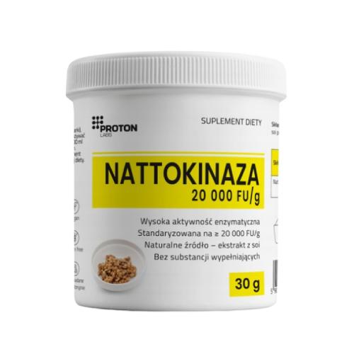 Zdjęcie produktu - Proton Labs Nattokinaza 20 000 FU/g proszek, 30 g
