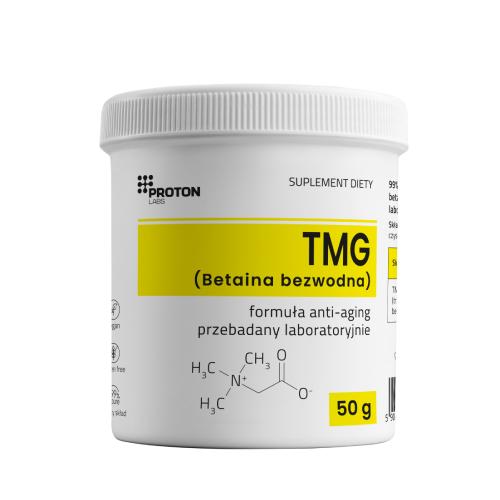 Zdjęcie produktu - Proton Labs TMG Betaina 99% czysty proszek, 50 g
