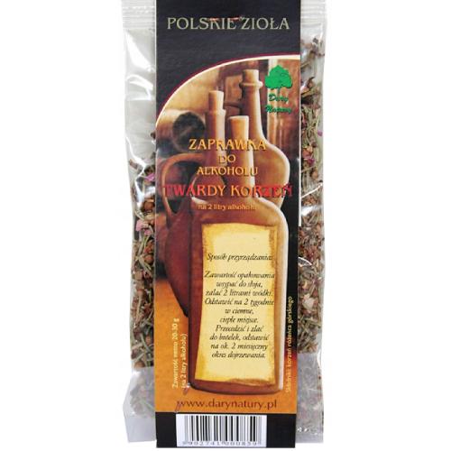 Zdjęcie produktu - DARY NATURY Zaprawka do alkoholu Twardy korzeń, 20g KR&Oacute;TKA DATA 02.10.2026