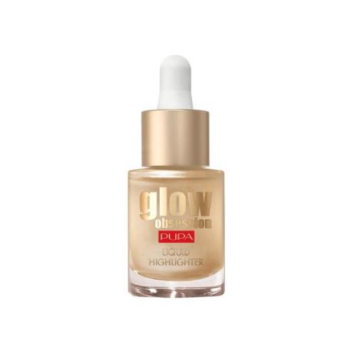 PUPA Glow Obsession Rozświetlacz w płynie 100 Sunrise 13,5ml