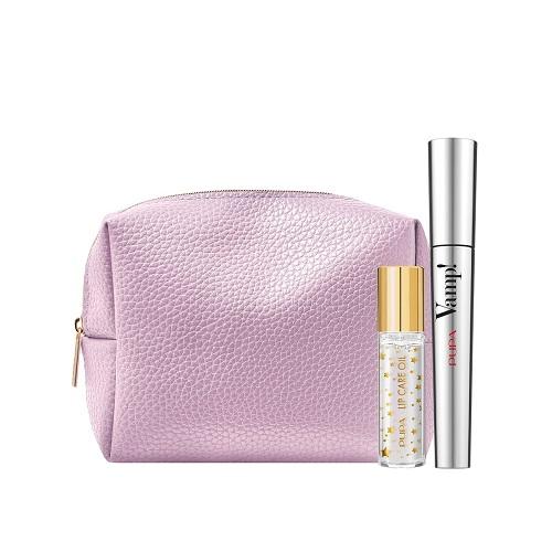 Zdjęcie produktu - PUPA Vamp! Zestaw prezentowy: Mascara Vamp! 9ml + Lip Care Oil 9,5ml + Kosmetyczka