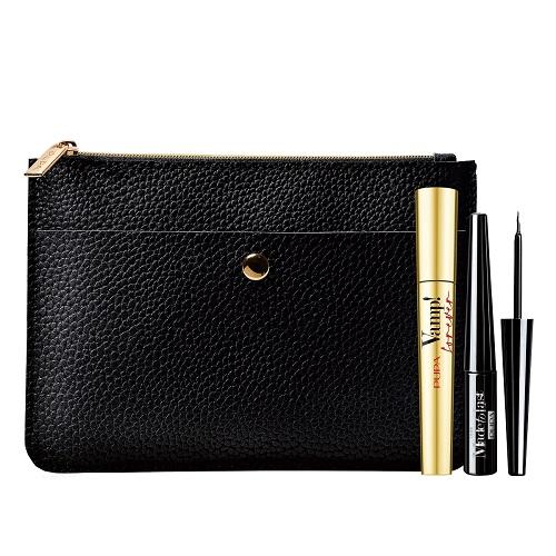Zdjęcie produktu - PUPA Vamp! Zestaw prezentowy: Mascara Vamp! Forever 9ml + Eyeliner Made to Last Liner 3,2ml + Portmonetka