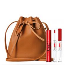 PUPA VAMP! Zestaw: Vamp! Tusz do rzęs, 12ml + Pomadka do ust, 2x4ml + brązowa torebka typu worek