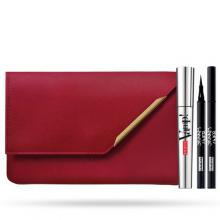 PUPA VAMP! Zestaw: Vamp! Tusz do rzęs, 9ml + Eyeliner Skinny Liner, 1ml + czerwona saszetka