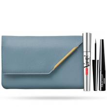 PUPA VAMP! Zestaw: Waterproof! Tusz do rzęs, 9ml + Eyeliner, 3,2ml + szara saszetka