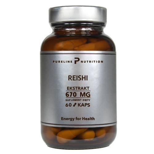 Zdjęcie produktu - Pureline Nutrition Reishi, 60 kapsułek