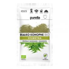 Zdjęcie produktu -  PURELLA Białko konopne sproszkowane Bio, 45g