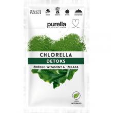 Zdjęcie produktu - PURELLA Chlorella. Detoks. Źr&oacute;dło witaminy A i żelaza, 21g