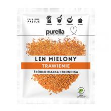 Zdjęcie produktu - PURELLA Len mielony odtłuszczony, 180 g