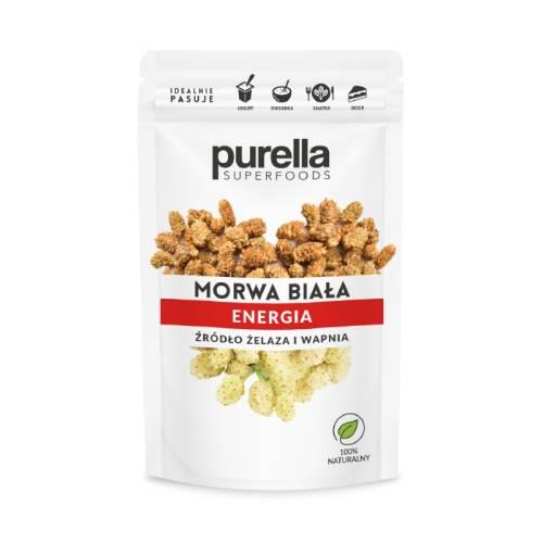Zdjęcie produktu - Purella Morwa biała suszone owoce, 45 g