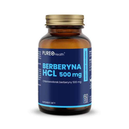 Zdjęcie produktu - Pureo Health Berberyna HCL 500 mg, 60 kaps.