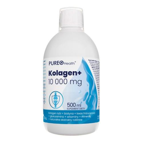 Zdjęcie produktu - PUREO Health Kolagen+ 10 000 mg płyn, 500ml