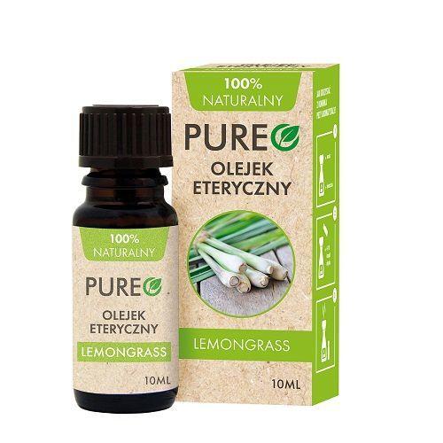 Zdjęcie produktu - PUREO Olejek eteryczny naturalny Lemongrass, 10ml