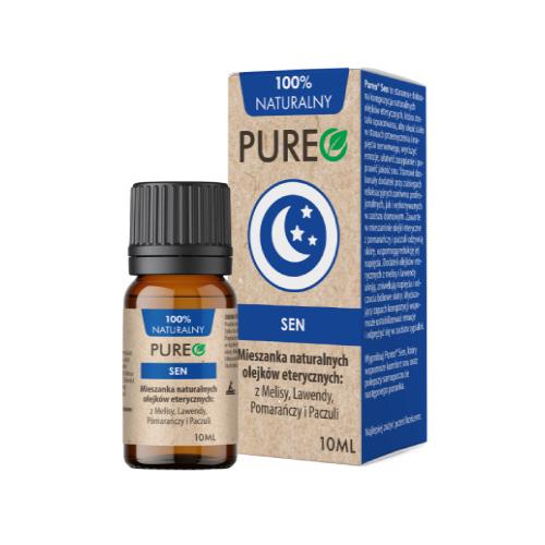 Zdjęcie produktu - PUREO Sen mieszanka naturalnych olejk&oacute;w eterycznych, 10ml
