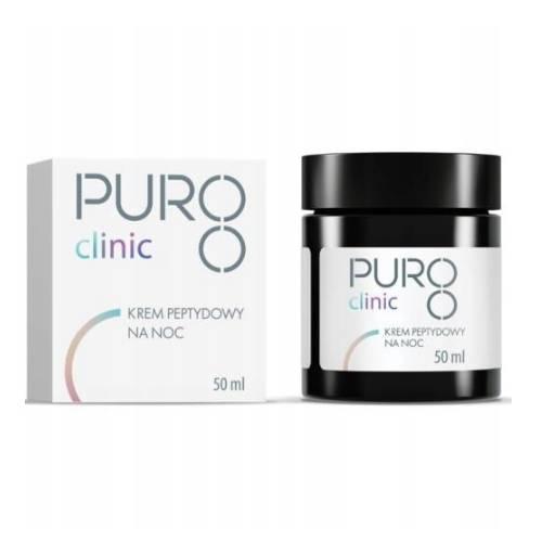 Zdjęcie produktu - PUROO Clinic Krem peptydowy na noc, 50ml