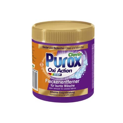 Zdjęcie produktu - Purox Tlenowy odplamiacz w proszku do kolorowych tkanin, 750 g