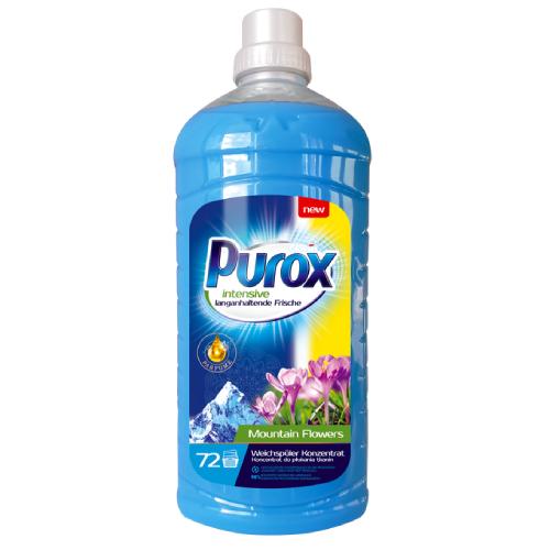 Zdjęcie produktu - PUROX Koncentrat do płukania tkanin Mountain Flowers 1,8l