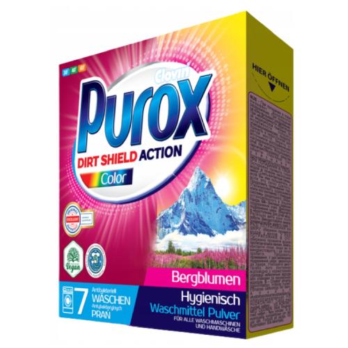 Zdjęcie produktu - PUROX COLOR Proszek do prania, 490g