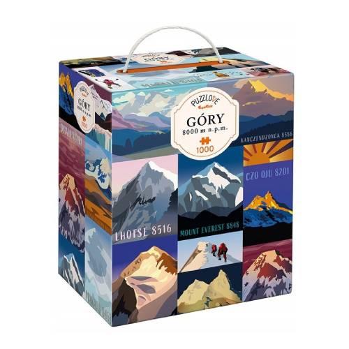 Zdjęcie produktu - CzuCzu Puzzlove G&oacute;ry 8000m n.p.m. Puzzle, 1000 element&oacute;w